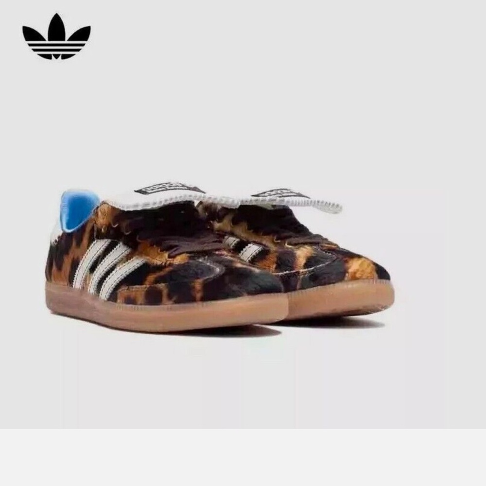 Women's Adidas Samba Pony Wales Bonner Leopard